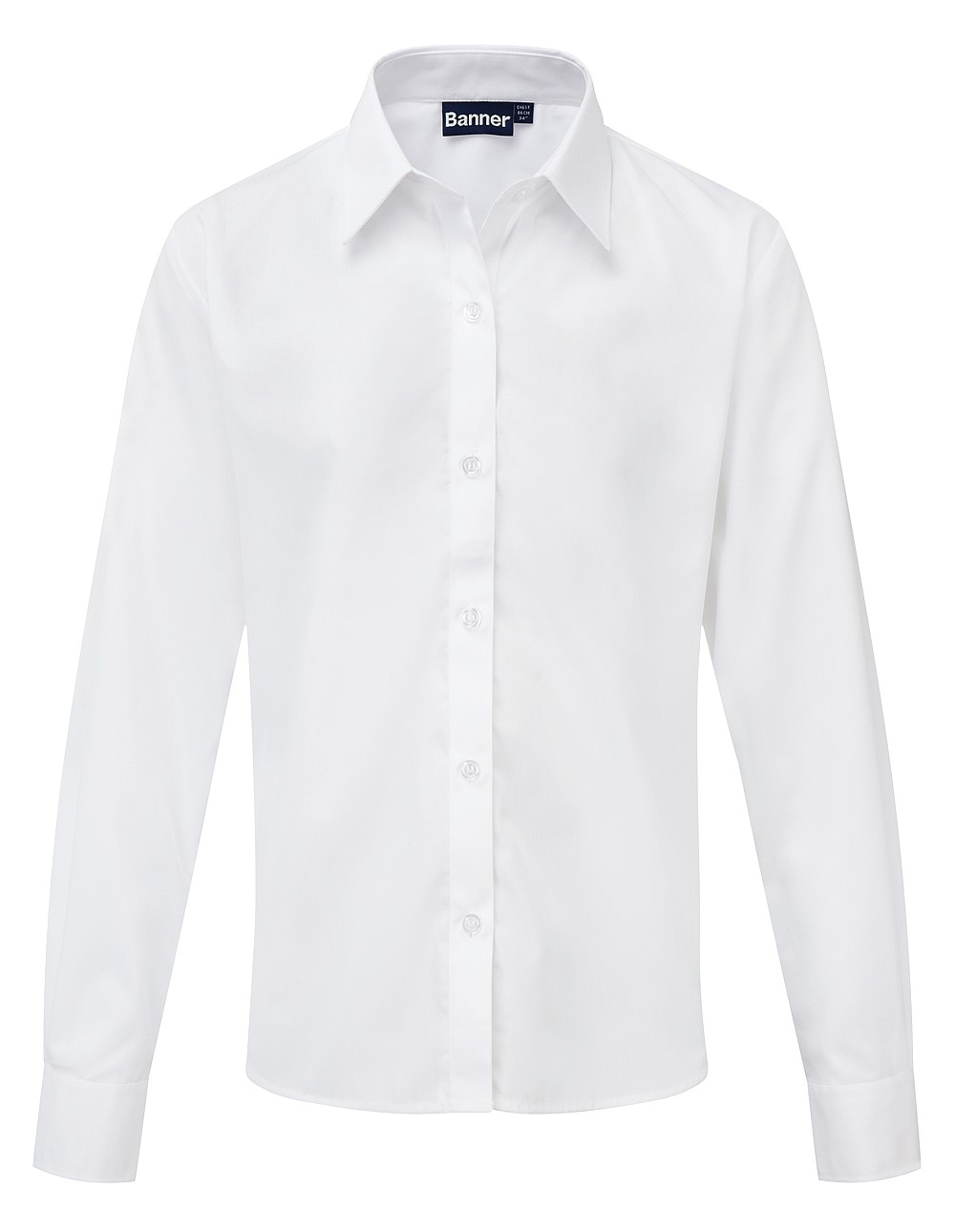Twin Pack SLIM FIT Shirt L/S white Non-Iron - 4 Direct Uniforms