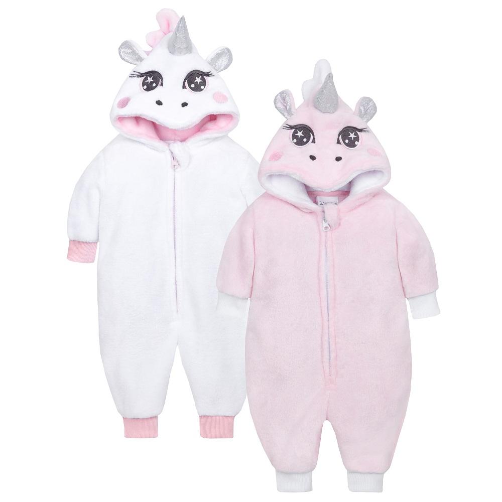 baby fleece romper suit